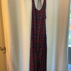 Forever 21 Aztec print maxi dress